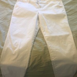 White Old Navy Pixie pants-size 12